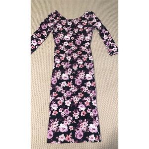 Forever 21 Floral Midi Dress
